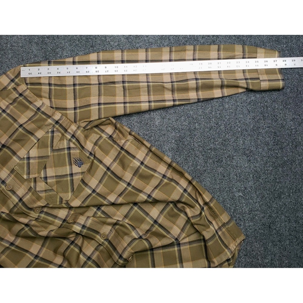 Duluth Trading Alaskan Hardgear PAIR Shirts Mens Large Tall Slim Fit Poly Wool - Picture 10 of 14